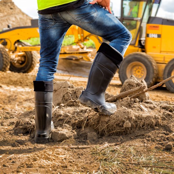 Worker stivale da lavoro nero